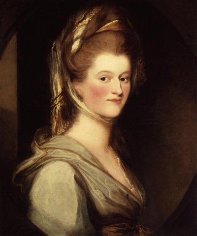 Elizabeth Craven (kızlık soyadı Berkeley), Brandenburg-Ansbach Margravini by Ozias Humphry