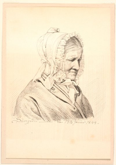 Bayan Anneken Marie von Würden f. Sponum, HE Freunds svigermor. by P.C. Skovgaard