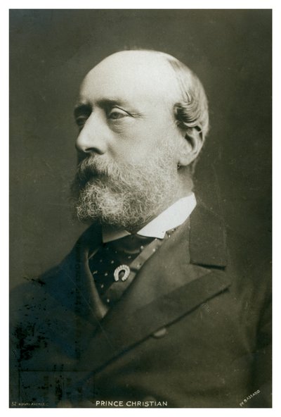 Schleswig-Holstein Prensi Christian, c1890-c1909 by PM Bassano