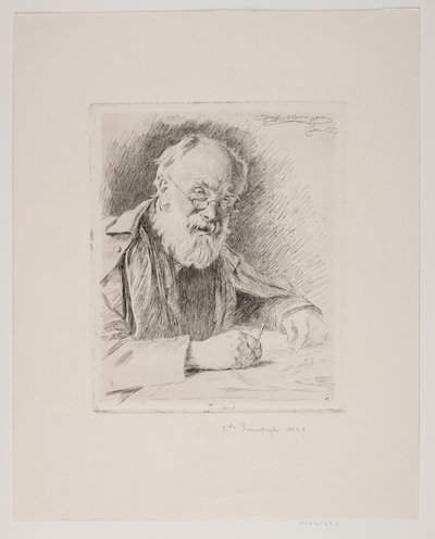 Lorenz Frolich by Peder Severin Krøyer