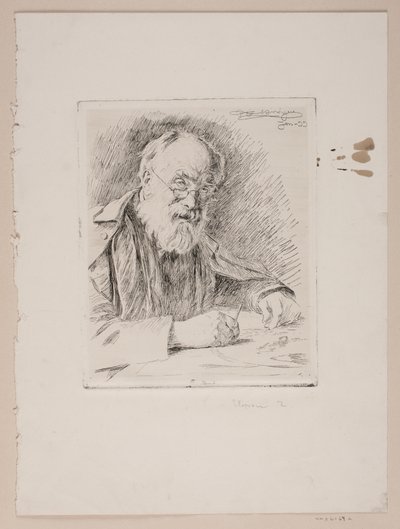 Lorenz Frolich by Peder Severin Krøyer