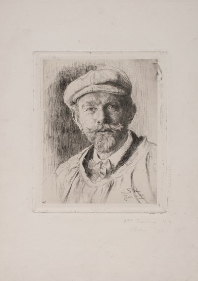 otoportre by Peder Severin Krøyer