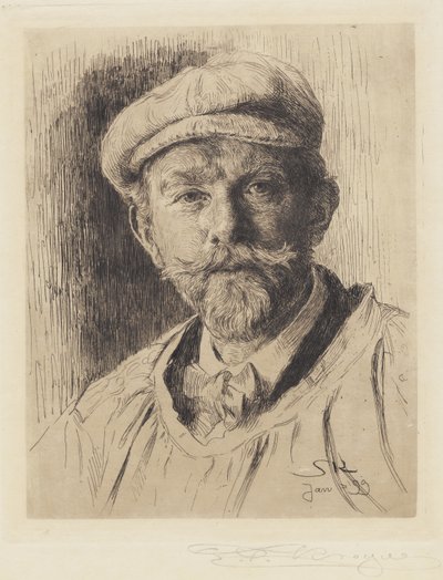 otoportre by Peder Severin Krøyer