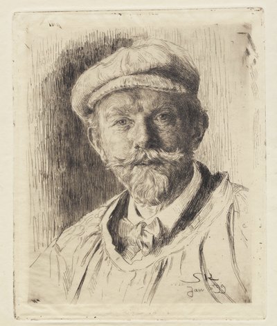 otoportre by Peder Severin Krøyer
