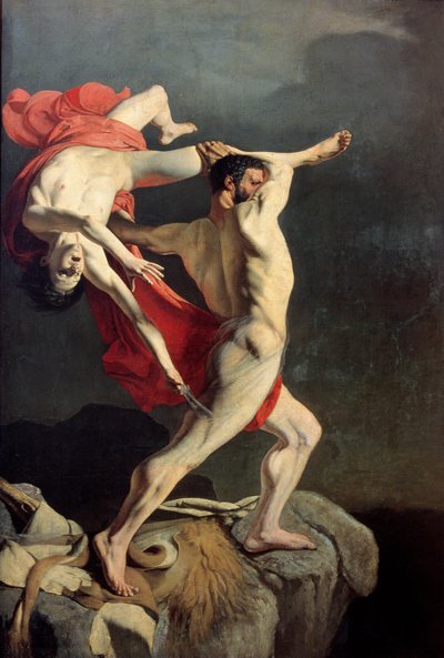 Herkül ve Lichas, 1849 by P. S. Sorokin