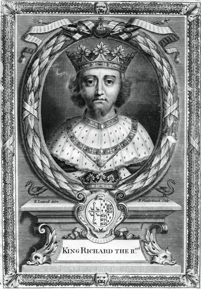 İngiltere Kralı II. Richard. by P. Vanderbanck
