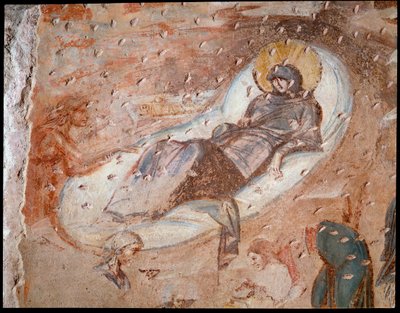Doğuş. Apsis freski, 6-7. yüzyıl by Paleo Christian