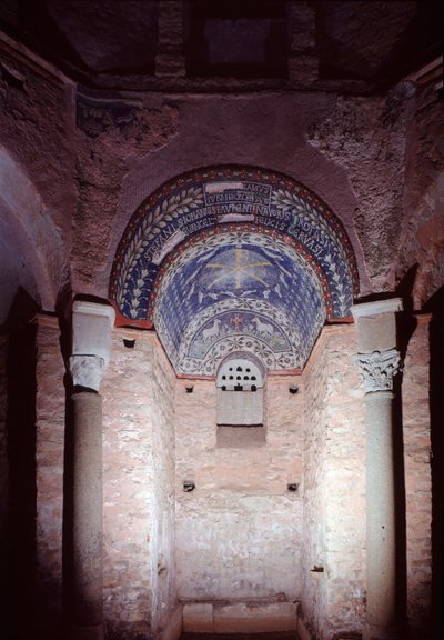 Mozaikli niş, 5-6. yüzyıl by Paleo-Christian
