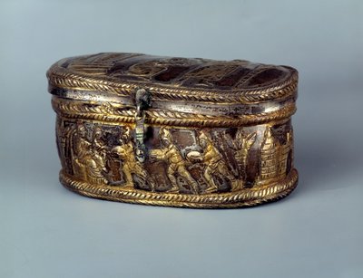 Paleochristian sanatı: Capsella de Brivio: Magi
