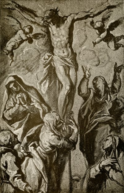 İsa çarmıhta by Palma Il Giovane