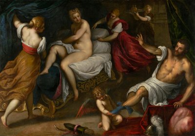 Venüs ve Mars, c.1605-9 by Palma Il Giovane