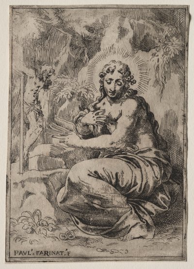 Magdalen, 16. yüzyılın sonlarında. by Paolo Farinati