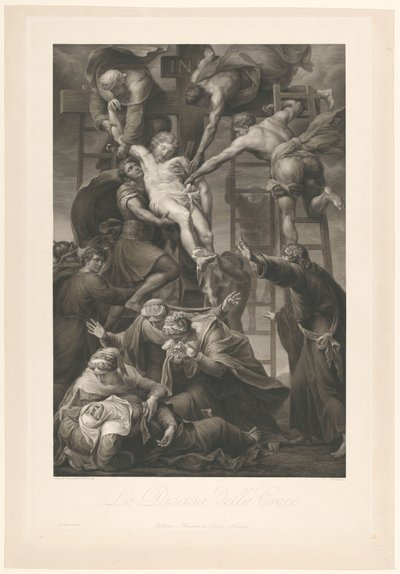 De kruisafneming Haçın İnişi (nesne üzerindeki başlık) by Paolo Toschi