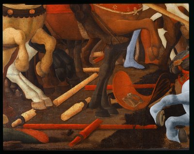 San Romano Savaşı, detay by Paolo Uccello