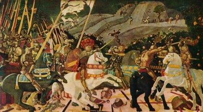 San Romano Savaşı, c1438, 1909 by Paolo Uccello