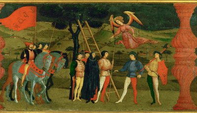 Ev Sahibine Saygısızlık (ahşap üzerine distemper) by Paolo Uccello