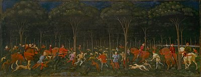 Ormandaki Av, c.1465-70 by Paolo Uccello