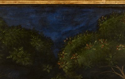 Ormandaki Av, c.1465-70, 100861 panel detayı üzerine yağlı boya by Paolo Uccello