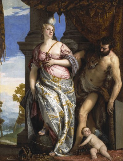 Bilgelik ve Güç Alegorisi by Paolo Veronese