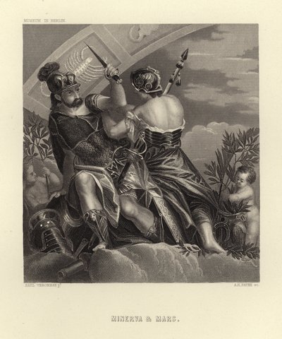 Minerva ve Mars by Paolo Veronese
