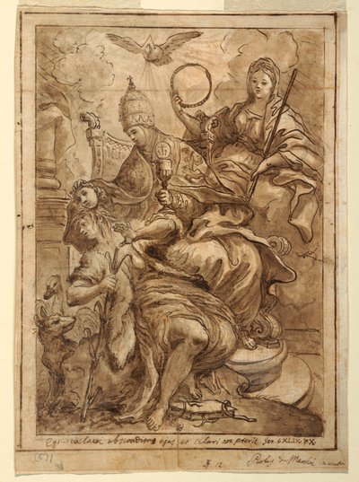Sahtelik üzerinde Kilise Muzaffer by Paolo de Mattheis