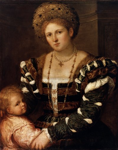 Erkek Çocuklu Bir Kadının Portresi, 1530