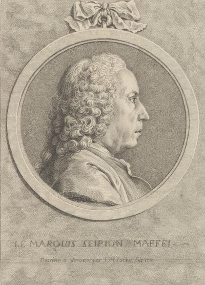Marque Scipio Maffei, 1750., 1750. by Pariset