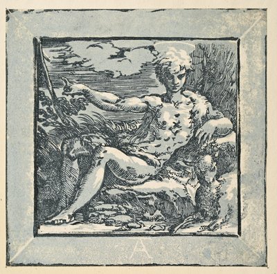 Vaftizci Yahya vahşi doğada by Parmigianino