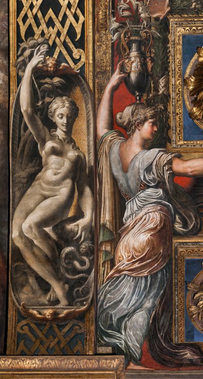 Üç Bilge Bakire ve Üç Aptal Bakire, detay 3660863 by Parmigianino