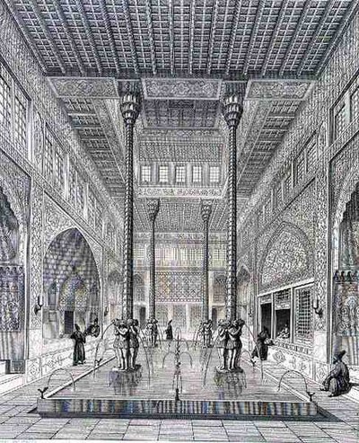 Claude Sauvageot (1832-85) ve Jean Charles Huguet (b.1815) tarafından oyulmuş Pers 