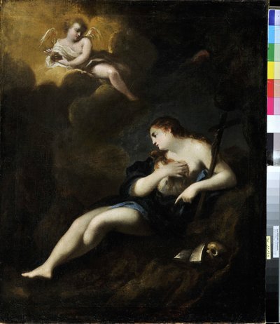 Marie Madeleine penitente (tuval üzerine yağlı boya) by Pasqualino