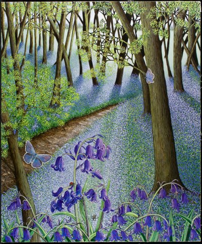 Yeni Bir Başlangıç, 2011 (callico üzerine akrilik) by Pat Scott