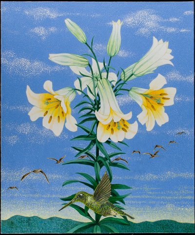 Erkenci Kuşlar, 2011 (patiska üzerine akrilik) by Pat Scott