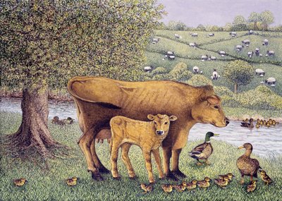 Temiz Hava (tuval üzerine yağlıboya) by Pat Scott