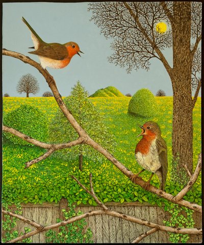 Bölgesel haklar, 2012 (patiska üzerine akrilik) by Pat Scott