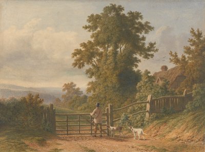 Sporcu ve Köpekleri by Patrick Nasmyth