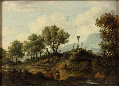 Aberuchiller (Loch Aber Tepeleri), 1824 by Patrick Nasmyth