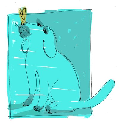 köpek, 2000 (Dijital) by Patrizia La Porta