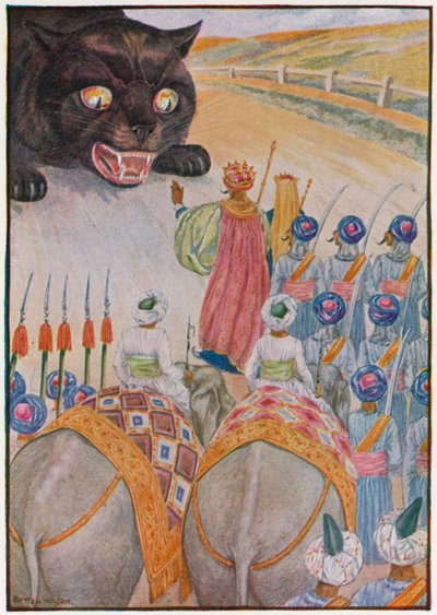 "Yolumdan çekil amcık, fillerim sana zarar verebilir!" (renkli taş) by Patten Wilson