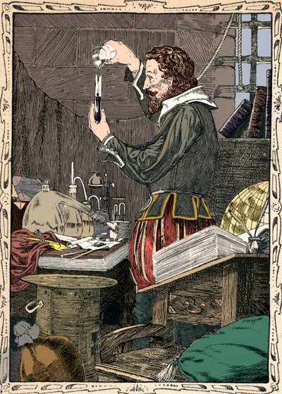 Guy Fawkes Yavaş Maça Hazırlanıyor, 1902 by Patten Wilson
