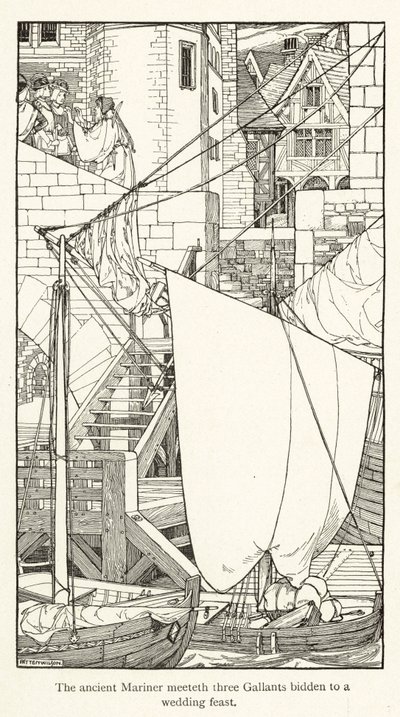 Rime of the Ancient Mariner (gravür) by Patten Wilson