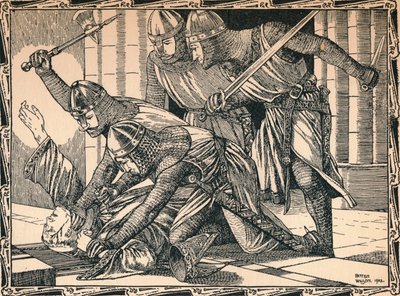Thomas A Becket Cinayeti, 1902 by Patten Wilson