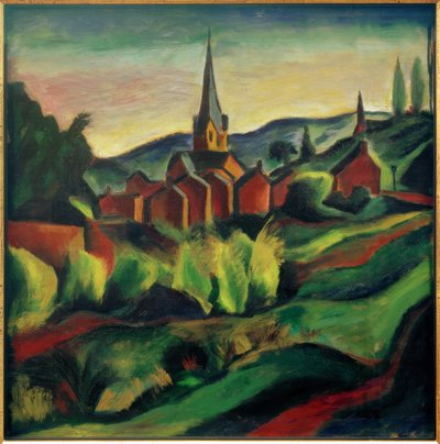 Bonn yakınlarındaki Kessenich by Paul Adolf Seehaus