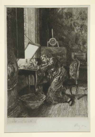 Ressam by Paul Adolphe Rajon