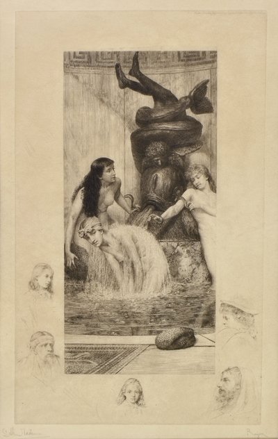 Banyo by Paul Adolphe Rajon