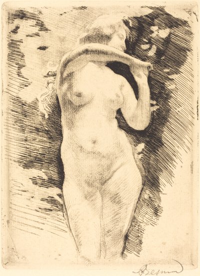 Havva, 1886. by Paul Albert Besnard