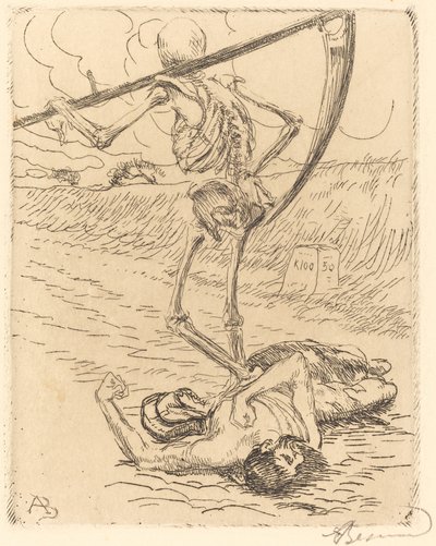Kayıtsız Kayıtsız, 1900. by Paul Albert Besnard