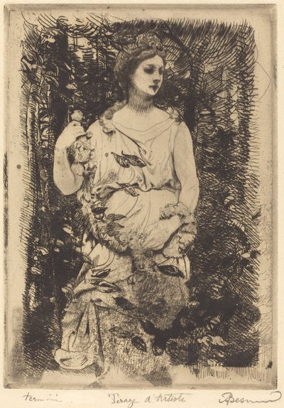 Gros Flora, 1899. by Paul Albert Besnard