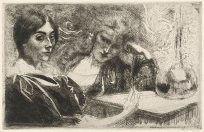 Morfin Bağımlıları Morphinomanes, 1887. by Paul Albert Besnard