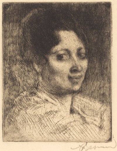 Peppina, 1919. by Paul Albert Besnard